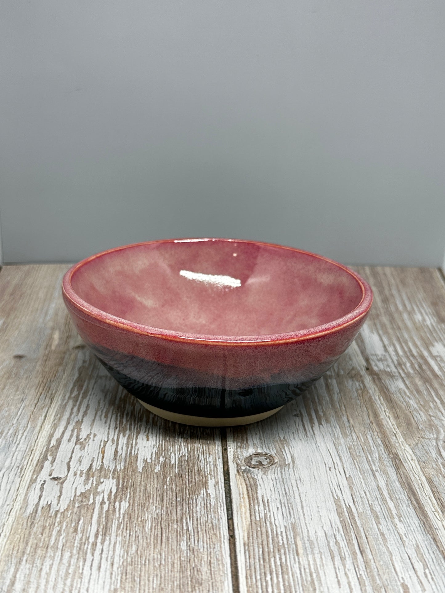 Pink/Black Bowl