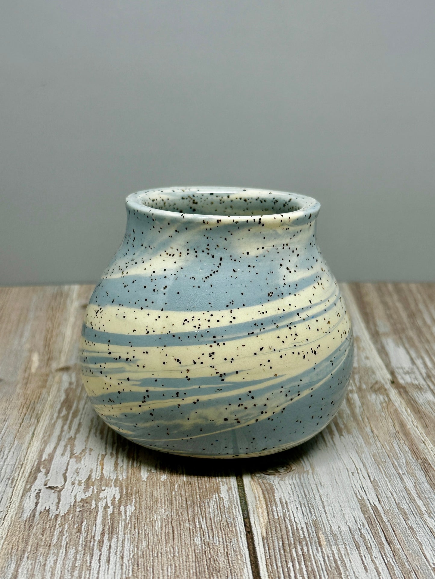 Marbled Belly Vase