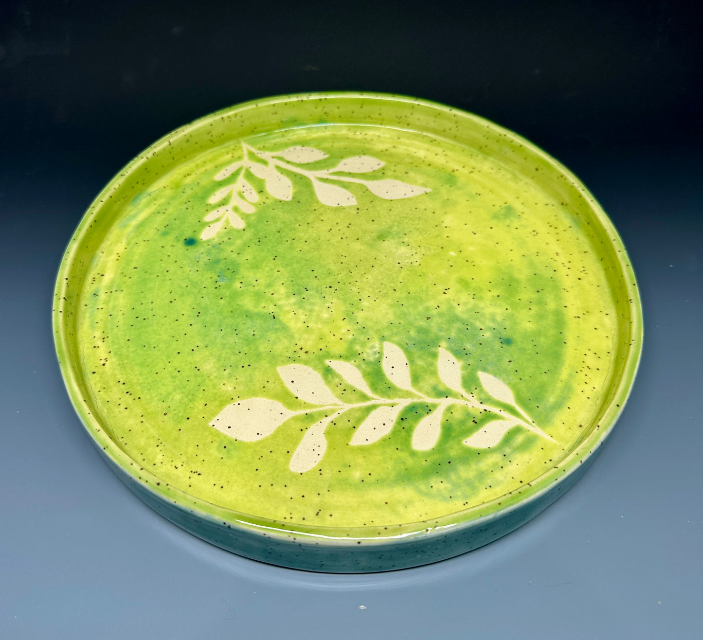Green Leaf Plate