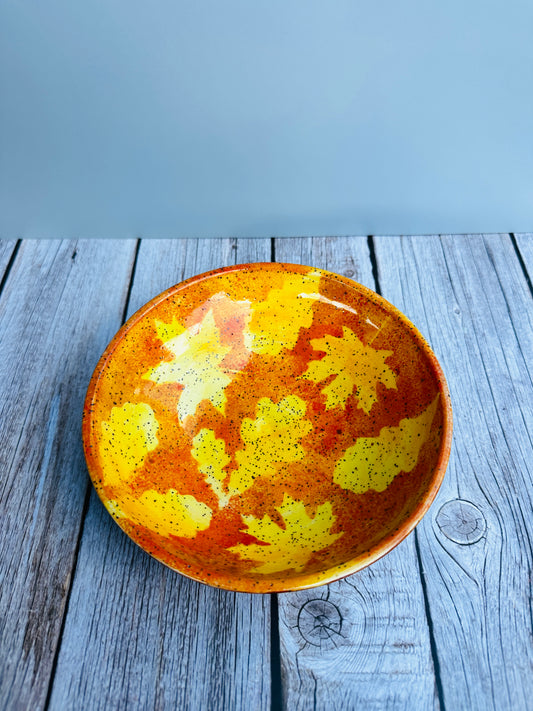Fall Leaf Bowl
