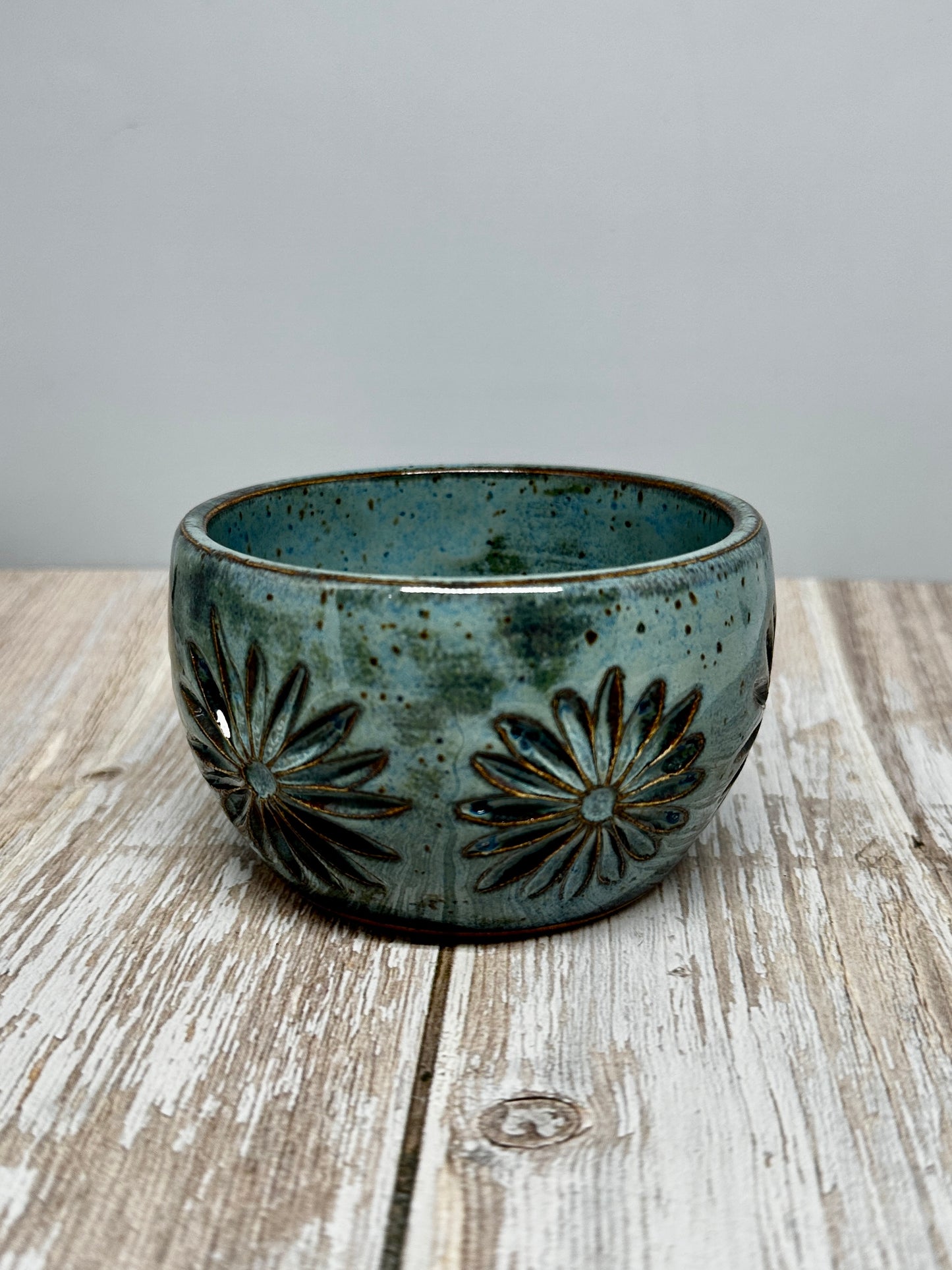 Floral Carved Cup