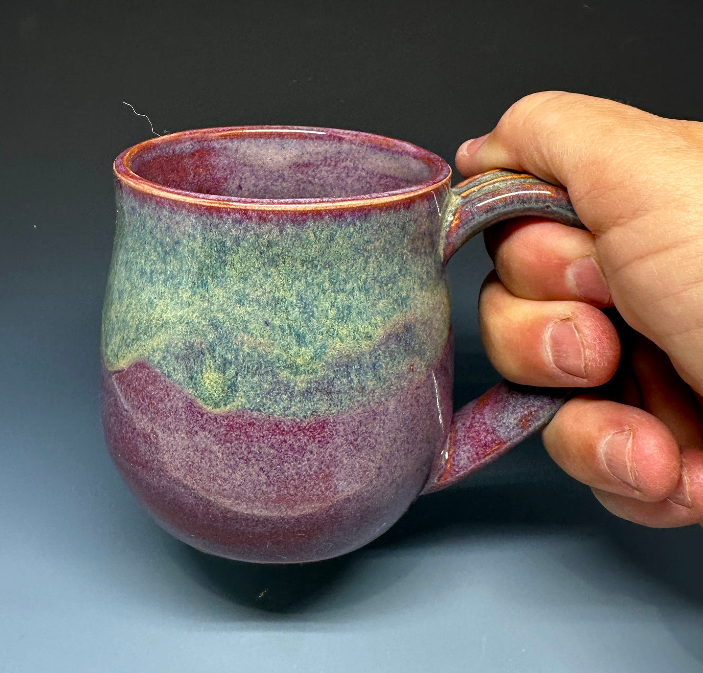 Plum/Green Mug