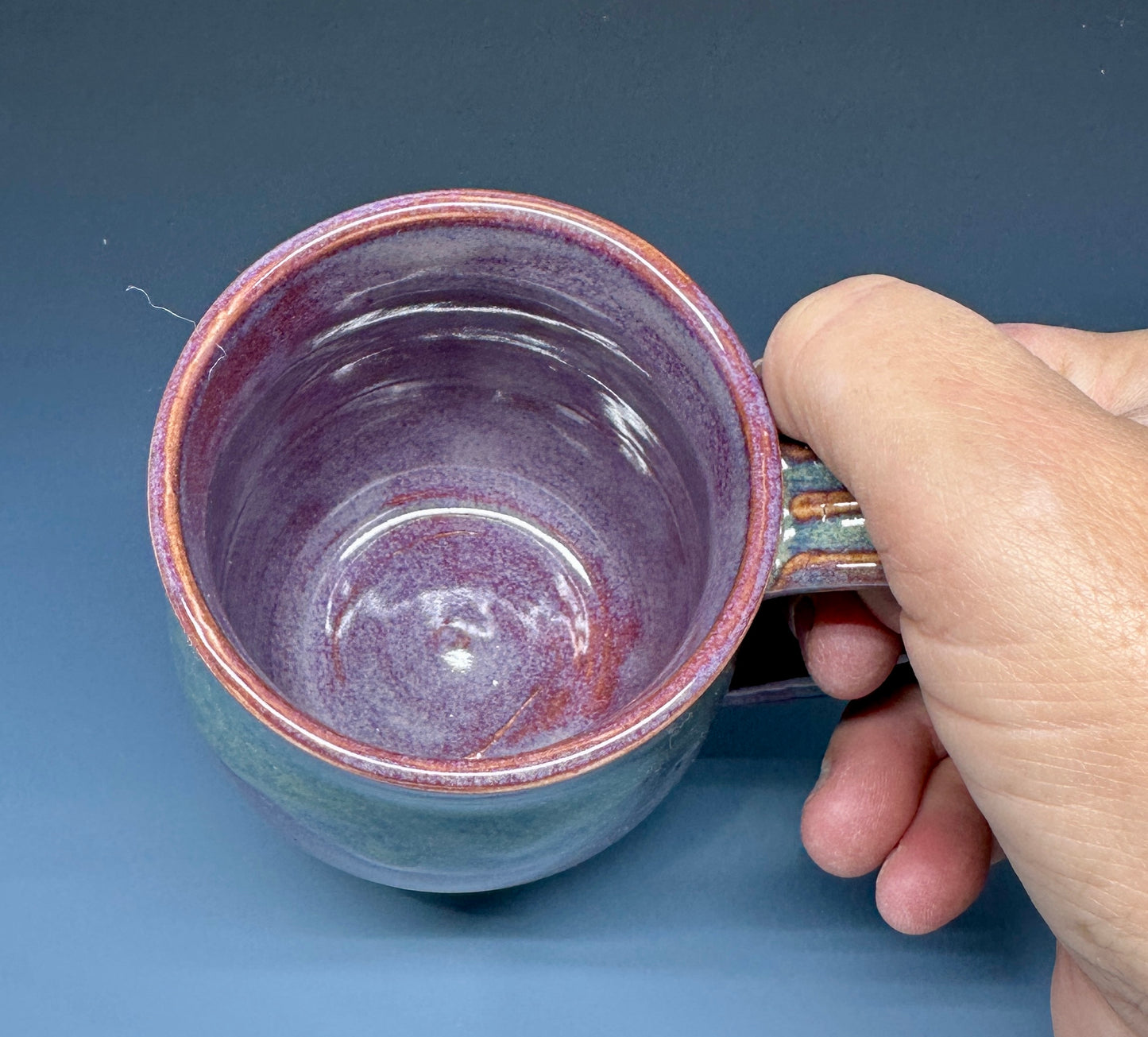 Plum/Green Mug
