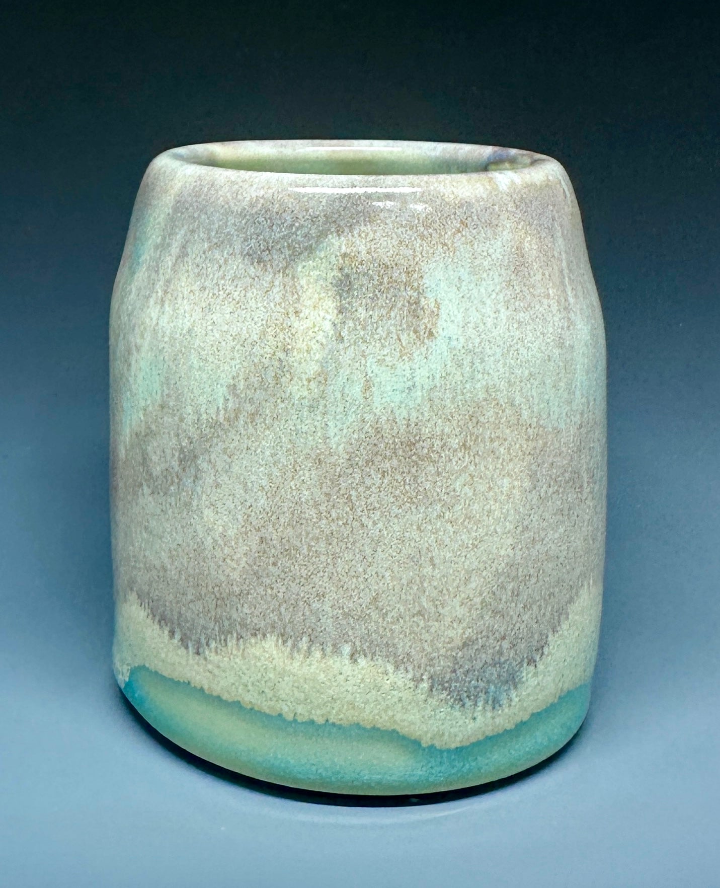 Lt Blue Vase